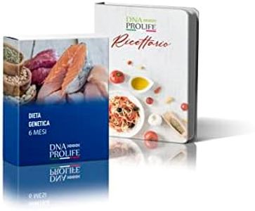 DIENNEA Prolife - Programma Alimentare - 6 Mesi - Include Test Intolleranza Glutine e Lattosio più il Ricettario Completo - Migliora il tuo benessere con un programma su misura - Made in Italy