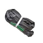 Runner Deer Black Spanset Round Slings for Aerial Hoop Rigging Aerial Silks Ringing Climbing (4'1"(1.25m))