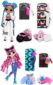 LOL Surprise OMG Fashion Doll 2-Pack Roller Chick & Chillax - Exclusive Dolls with 40 Surprises Including Fashions & Accessories - Reusable Packaging Playset - Series 3 - Collectable for Kids Age 4+