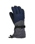 Gordini AquaBloc Down Gauntlet III Gloves (Medium, Navy)