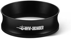 MHW-3BOMBER 54mm Espresso Dosing Funnel Magnetic Coffee Dosing Ring Portafilter Funnel Barista Tools Compatible with 54mm Espresso Portafilter DR5547B