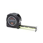 Lufkin Crescent 1-3/16 x 25' Command Control Series Black Clad Tape Measure - L1025CB