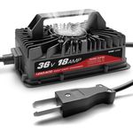 YILEIDE 36 Volt Golf Carts Battery Charger for 18 AMP EZGO & Yamaha - Crowfoot Plug