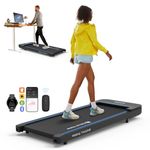 Mobvoi Home Walking Treadmill Walking Pad Under Desk Compact Treadmills for Home Office 2.25 HP Portable Treadmill Walking Jogging Machine 120 KG 6 km/h Easy Storage (Walking Treadmill)