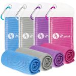 U-pick Cooling Towels Bulk[40"x12"] Breathable Microfiber Cold Towel, Stay Cool Neck Rags Hot Weather, Sweat Towel for Gym, Yoga, Workout, Golf, Sport, Baseball, Camping, Beach, Travel