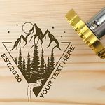 Custom Electric Wood Branding Iron with Heat Stamp Personalized Design Gift for Woodworkers and Craftman (1"x1")