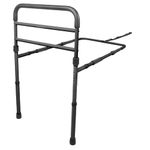 PEPE - Bed Rail for Elderly Adults (Bed height from 10" to 16" - up to 300lb), Adult Bed Guard Rail, Bedside Safety Rails for Elderly, Adjustable Bed Rails for Adults, Bed Assist Rail Black