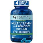 Carbamide Forte Multivitamin Tablet for Men Gym | Multi vitamin Tablet for Men | Multi Vitamin for Mens for Daily Immunity & Energy Support | 120 Tablets
