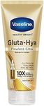 vaseline Gluta-Hya Flawless Glow, 200ml, Serum-In-Lotion, Boosted With GlutaGlow, for Visibly Brighter Skin from 1st Use