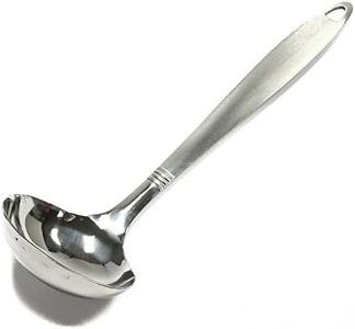 Chef Craft Select Cooking Ladle, 11.5 inch, Stainless Steel