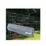 SAI PRASEEDA Welding Wire Garden Fencing Iron net with 18 Guage Anti Bird 4feet/20feet Netting Uv Stablized with 6 Months Guarantee Free 1 Cutter,100 PVC Wire Tags