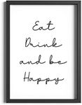 ETEKNIC Kitchen Wall Art Prints Déc