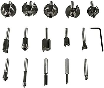 RYOBI Caja de 15 cortadores variados vstago 6 mm - RAKRBS15