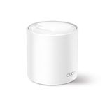TP-Link Deco X50(1-Pack) AX3000 Whole Home Dual Band Mesh Wi-Fi 6 System, WiFi Router, AI-Driven, Coverage up to 2500ft², Connect up to 150 Devices, Easy Setup, Alexa and Google Home Compatible