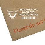 Platinum Place 5 x PPDACIAGPS GPS Tracking Device Security WINDOW Stickers 87x30mm-Car,Van Alarm Tracker