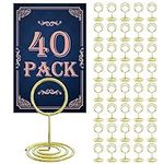 40PCS Table Number Holders, Place C