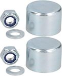 AB Tools 2 PACK Replacement 35mm Erde Daxara Trailer Hub Cap Grease Cover Lock Nut