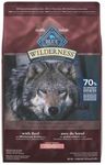 Blue Buffalo Wilderness More Meat & Wholesome Grains Large Breed Natural Dry Dog Food, Beef 24lb