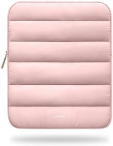 Vandel - The Original Puffy iPad Sleeve 9-11 Inch Tablet Sleeve, Pink i Pad Case for Women and Men, Cute iPad Air Pouch, 9 10 Inch, 11 Inch Bag