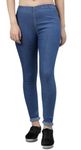 ADBUCKS Women's Loose Fit Jeggings (W_Jegg_Blue_42)