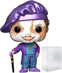 POP DC Heroes: Batman 80th - Joker (1989) Edition Chase Funko Pop! Vinyl Figure (Bundled with Compatible Pop Box Protector Case) Multicolored 3.75 inches