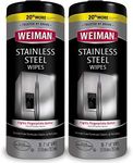 Weiman Stainless Steel Wipes, 30 ct