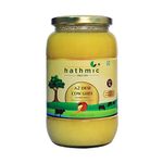 Hathmic Curd Churned Vedic Bilona 100% Pure Grass Fed A2 Desi Cow Ghee 1000 ML