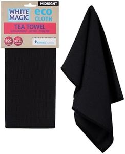 White Magic Eco Cloth Tea Towel, 50 x 70 cm Size, Midnight