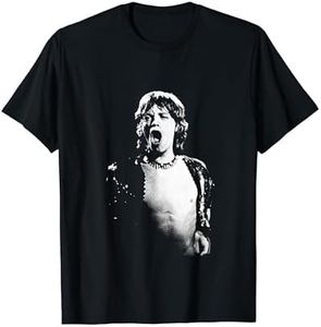 Mick Jagger 1971 Rolling Stones Live By Everard Smith T-Shirt