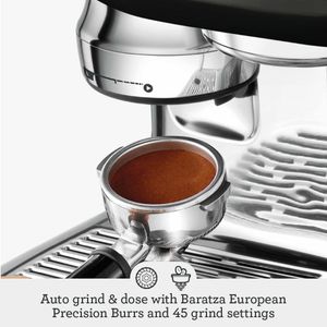 Sage The Oracle Jet Professional Coffee Machine, Black Truffle – 2.3L, 14 Pre-Sets, Manual & Auto Milk Frother, Knock Box