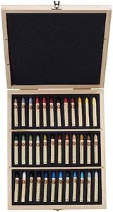 Sennelier Plein Air Oil Pastel 36-Pieces Set in Wooden Box