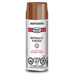 Rust-Oleum Bright Coat Metallic Finish Spray Paint in Rose Gold, 312g