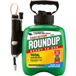 Roundup 120018 Fast Action Weedkiller, Ready to Use, Pump 'N Go Pressure Sprayer, 2.5 Litre