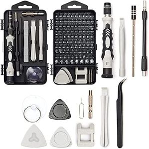 117 in 1 Precision Screwdriver Set,Computer Repair Tool Kit,Magnetic Repair Tool Kit for Xbox Series/PS3/PS4/Nintendo Switch/Tablet/Laptop/Watch/Cellphone/PC/Camera/Electronic