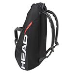 HEAD Unisex's Tour Team Racket Bag, Black/Orange, One Size