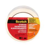 Scotch Packing Tape Long Lasting Storage Tape, 1.88" x 50M, 1 Roll