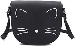 Gladdon Crossbody Bags for Teen Girls Small Fashion Preteen Purses Cat Birthday Gift for Girl Cat