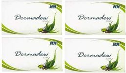 Dermadew SOAP vegetable oils fortified with specific emollients, moisturizers, and skin nourishes 300g