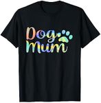 Dog Mum Paw Print Mothers of Puppies Doggy Mama Mom Mommy T-Shirt