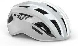 MET - Vinci MIPS Road Cycling Helmet In White / Silver Size Large (58-61 cm)