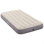 Intex Dura-Beam Series Single High Airbed, Taupe/Grey, One Size