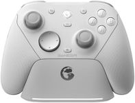 GameSir G7 Pro 8K PC Wireless Gaming Controller for Esports - White | 8000hz Polling Rate, 0.25ms Latency, Gen-2 TMR Anti-drift Sticks, Dual-mode Triggers, 6 Axis Motion Control, 1200mAh Battery