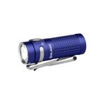 OLIGHT Baton 4 EDC 1300 Lumens Rechargeable LED Small Torch, High Lumens Pocket Flashlight with Micro-Perforated Indicator for Outdoors, Indoors and Emergency (Regal Blue)