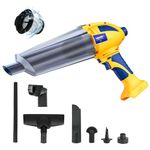 Cordless Vacuum Cleaner for Dewalt 20V MAX battery, Mellif Brushless Handheld Stick Vacuum Air Pump Blower, 26KPA High Suction Portable Vacuum for Car, Cartpet, Home(Battery Not Included)