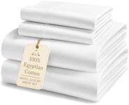100% Egyptian Cotton Queen Sheets -