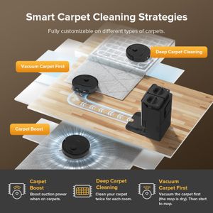 Roborock Qrevo Robot Vacuum Cleaner – Black