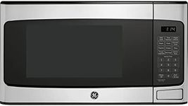 GE JESP113SPSS Countertop Microwave Oven, 1.1 Cubic Ft, Stainless Steel