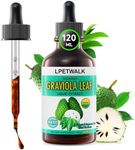 4 Fl Oz Graviola Leaf Extract Liquid (Soursop) - Organic Soursop Guanabana Leaves Liquid, 98% Absorption - 4 Fl Oz（120ML）