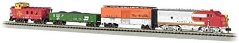 Bachmann Trains - Super Chief Ready To Run Electric Train Set - N Scale