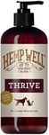 Hemp Well Thrive Oil for Dogs and Cats – Supports Hip, Joint, and Heart Health, Promotes Immune System, and Promotes Healthy Skin from Seasonal Allergies, Organically Sourced - 8 Ounces